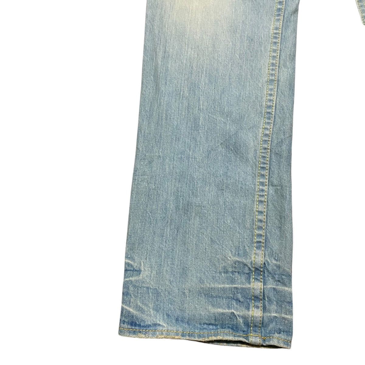 Japanese Brand CO&LU Denim Mesh Painter Jeans Size US 33 - 8 Thumbnail
