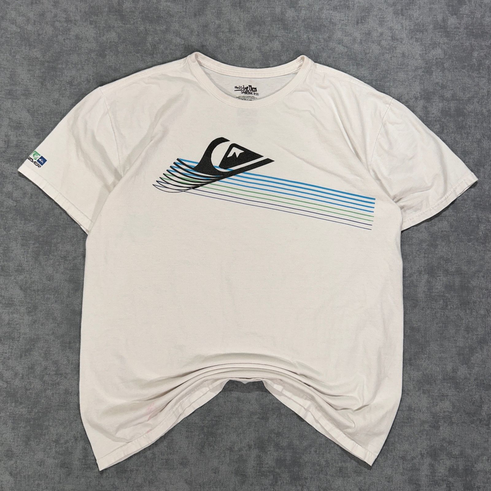 Quiksilver VTG Y2K Quiksilver streetwear surfwear casual tshirt mens XL Size US XL / EU 56 / 4 - 1 Thumbnail