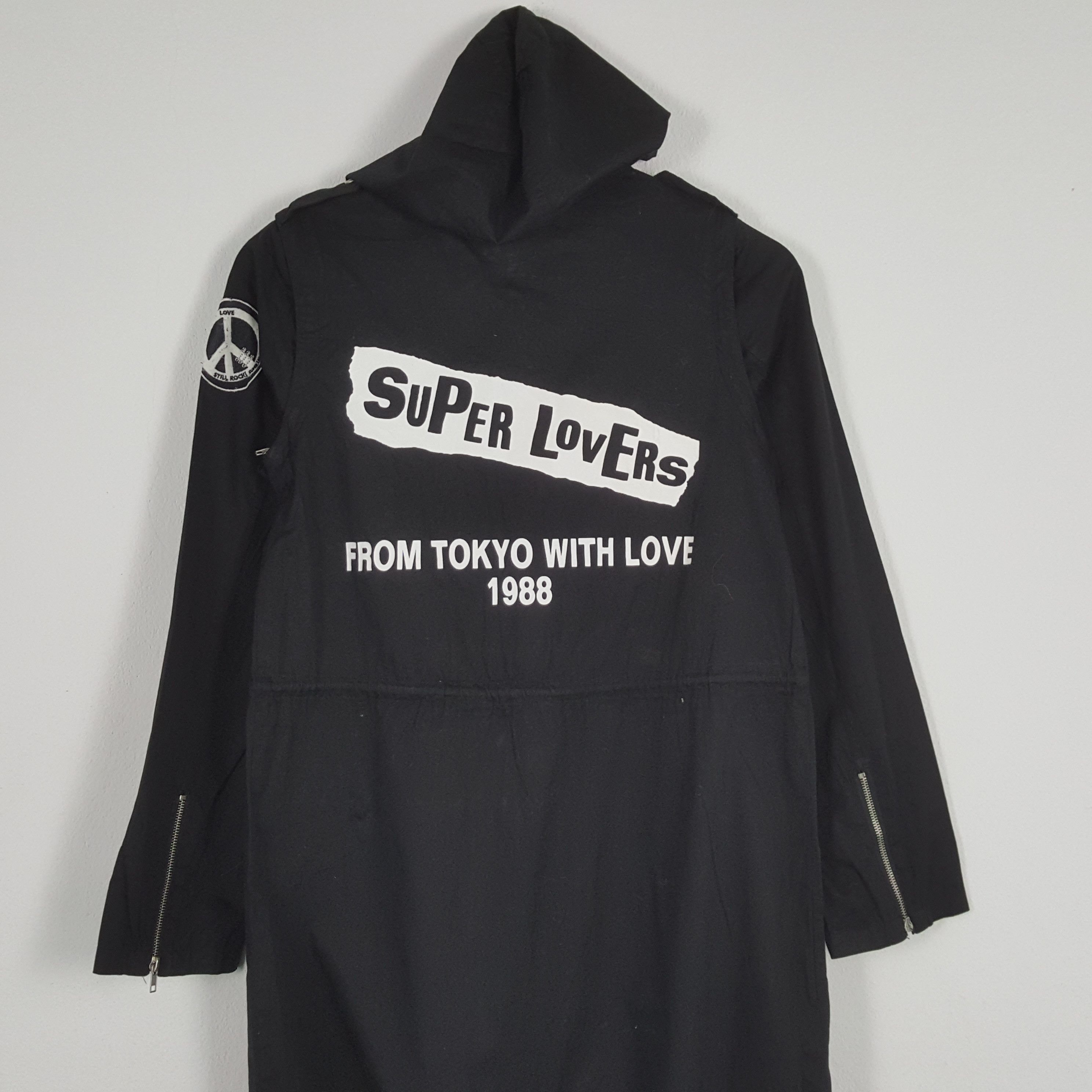 Japanese Brand SUPER LOVERS Rock Punk Fashion Style Parkas Jacket Size US S / EU 44-46 / 1 - 2 Thumbnail