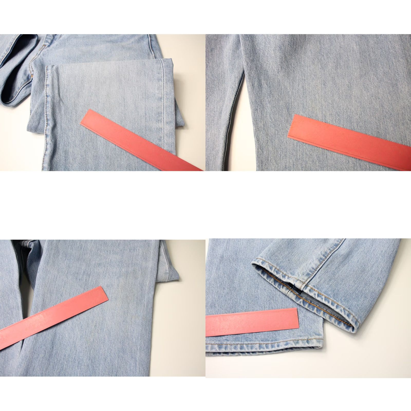 Levi's LEVI'S 502 Premium Big E Jeans Men's Tapered Fit Zip Fly Light Blue W32/L32 Size US 32 / EU 48 - 9 Thumbnail