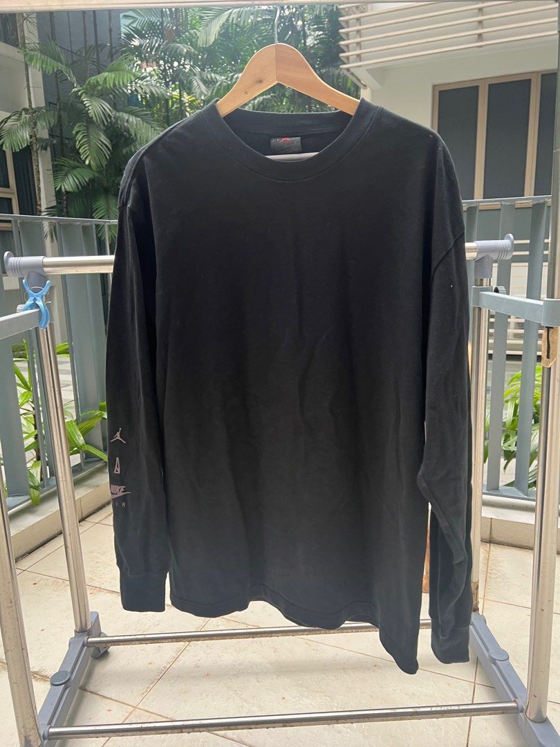 A Ma Maniere × Jordan Brand × Nike Jordan Brand x A Ma Maniere Black Long Sleeve Size US M / EU 48-50 / 2 - 1 Thumbnail