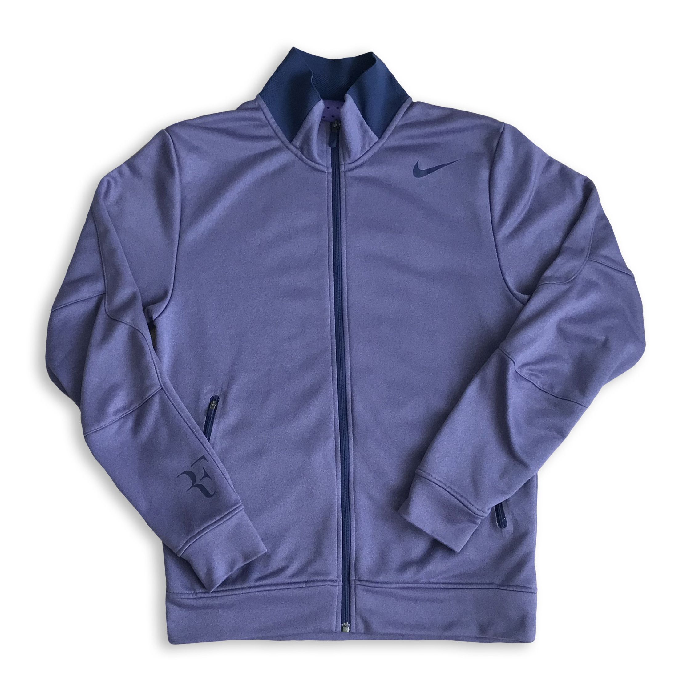 Nike 2013 NIKE Roger Federer Tennis Track Jacket RF Dri Fit Size US S / EU 44-46 / 1 - 2 Thumbnail