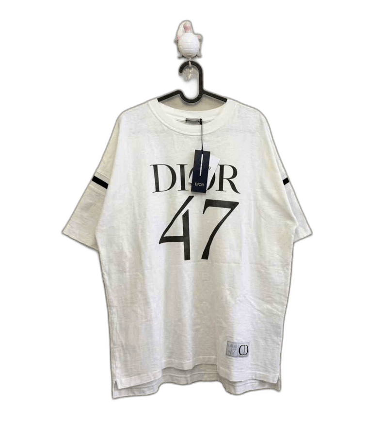 Dior White Short Sleeve T-Shirt