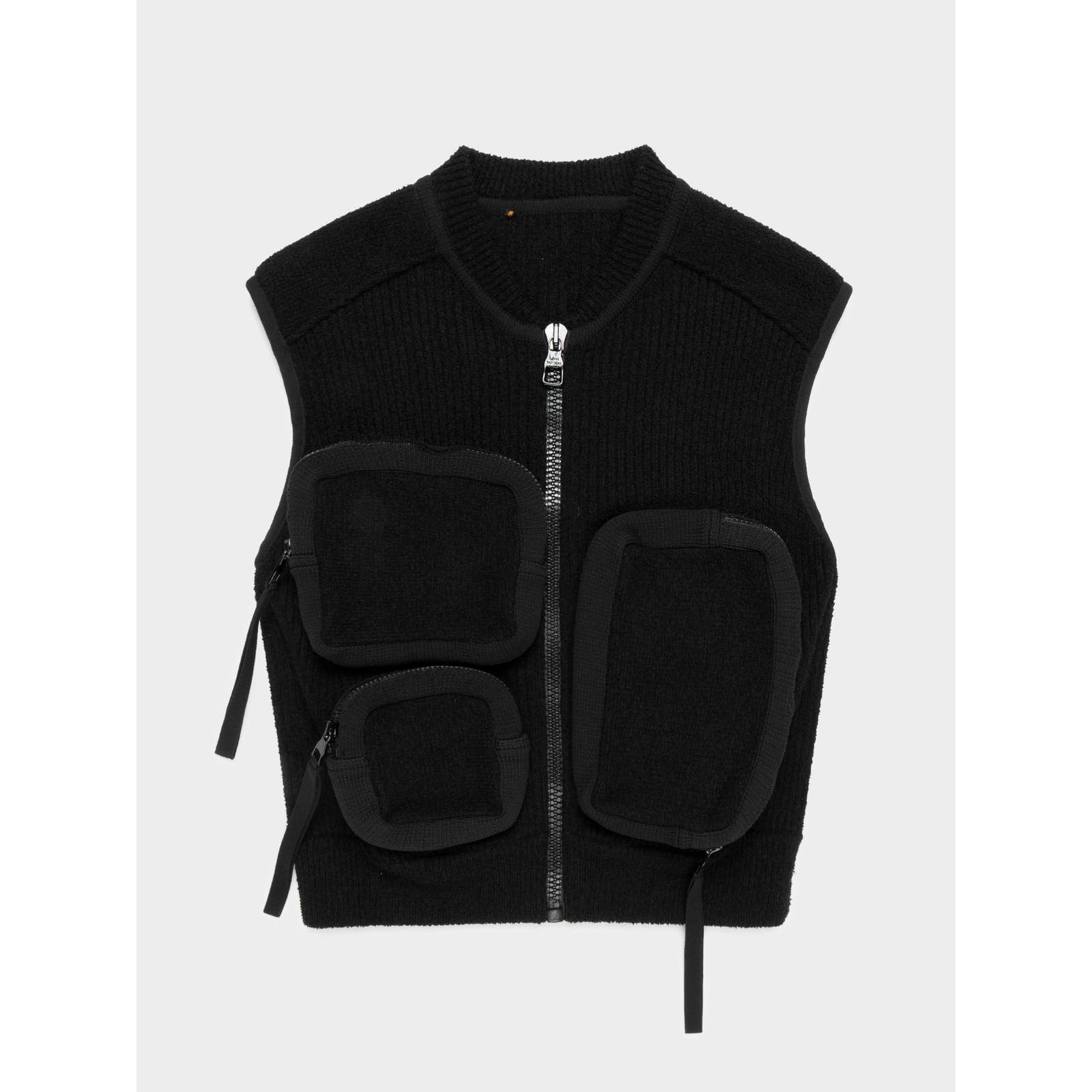 image of Louis Vuitton 3-D Cargo Vest in Black, Men's (Size Small)