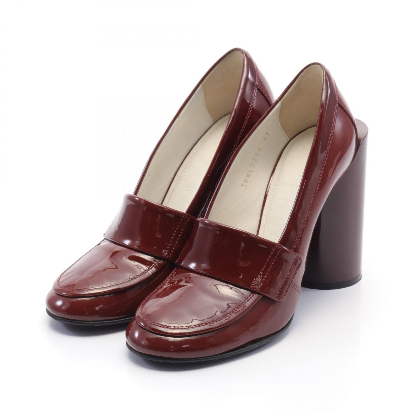 Other Maison Margiela 22 Patent Leather Pumps Enamel Shoes 38Wl0214 in Red, Women's