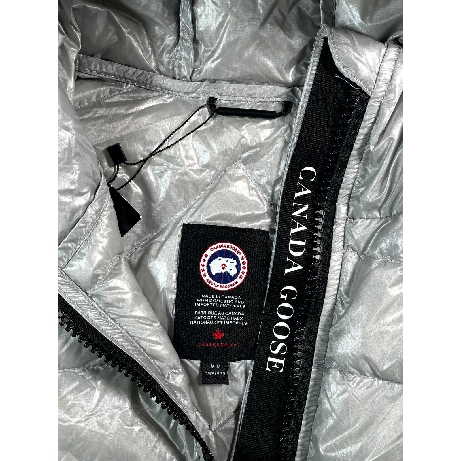 Canada Goose Canada goose Women's Long Silver Coat Size M / US 6-8 / IT 42-44 - 3 Thumbnail
