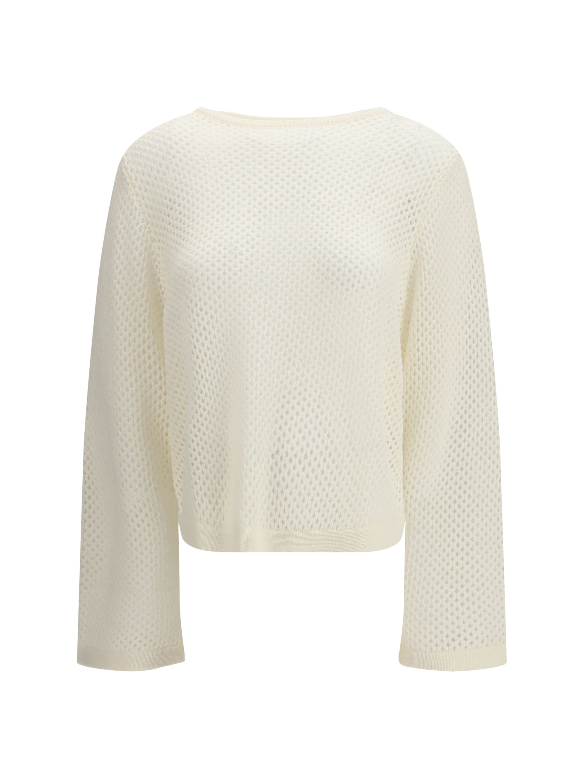 Allude perforated boatneck Jumper Size M / US 6-8 / IT 42-44 - 1 Thumbnail