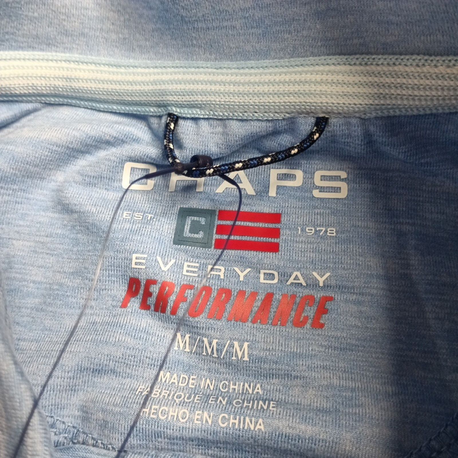 Chaps Chaps Everyday Performance Polo Shirt Men's Size M Blue Size US M / EU 48-50 / 2 - 3 Thumbnail