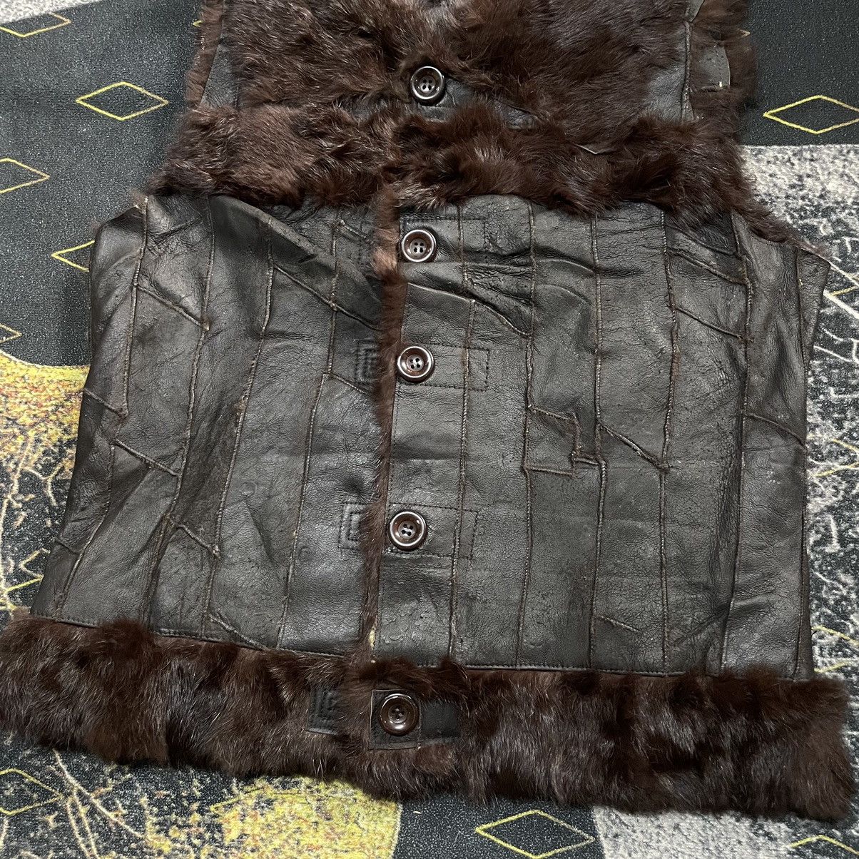 14th Addiction × Japanese Brand × KMRii 💥Dope💥- Kmrii Style Leather Patchwork Fur Reversible Jacket Size US S / EU 44-46 / 1 - 4 Thumbnail