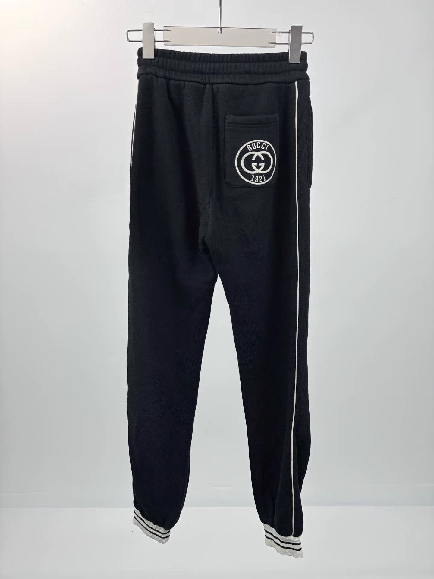 Gucci GUCCI 1921 GG Embroidered Logo Pants K1 Size US 28 / EU 44 - 1 Thumbnail