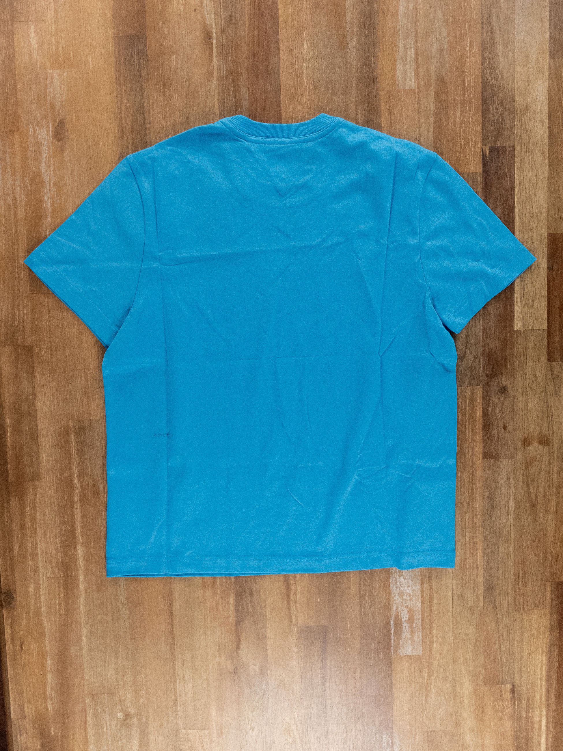 Bottega Veneta BOTTEGA VENETA Sunrise solid blue cotton t-shirt Medium q Size M / US 6-8 / IT 42-44 - 6 Thumbnail