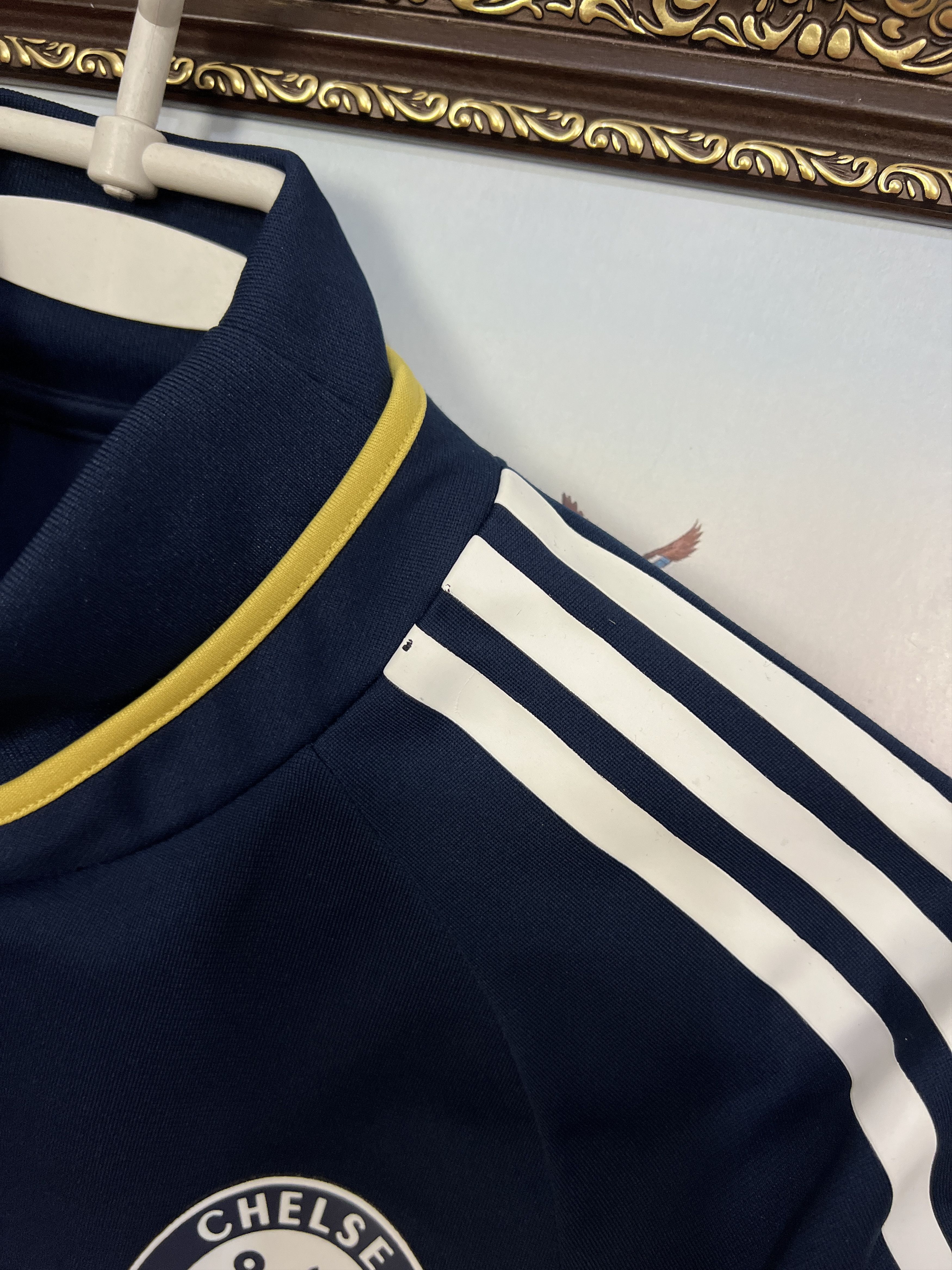 Adidas Chelsea Football Player Issue Train Sweatshirt Track Top Size US S / EU 44-46 / 1 - 9 Thumbnail