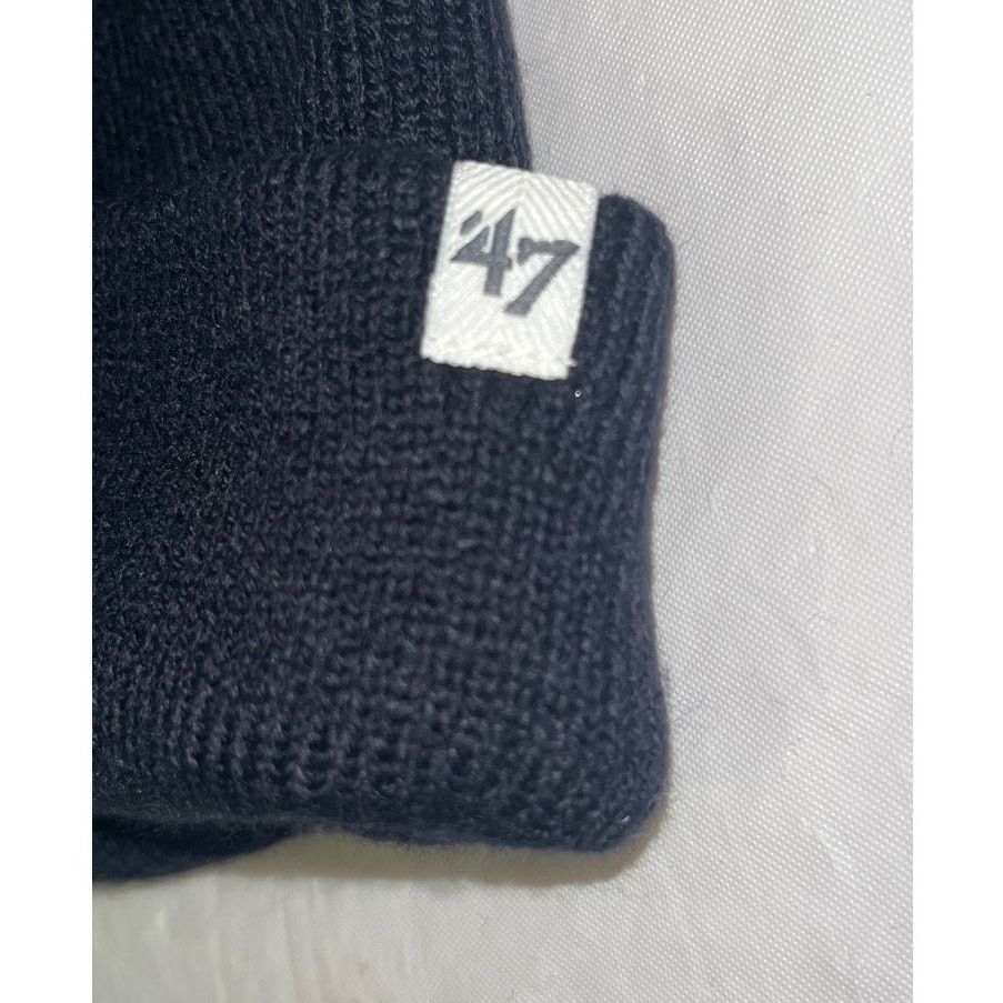 47 Brand 47 Brand Super Bowl XLVIII 48 Knit Pom Pom Cuff Beanie Hat Size ONE SIZE - 6 Thumbnail