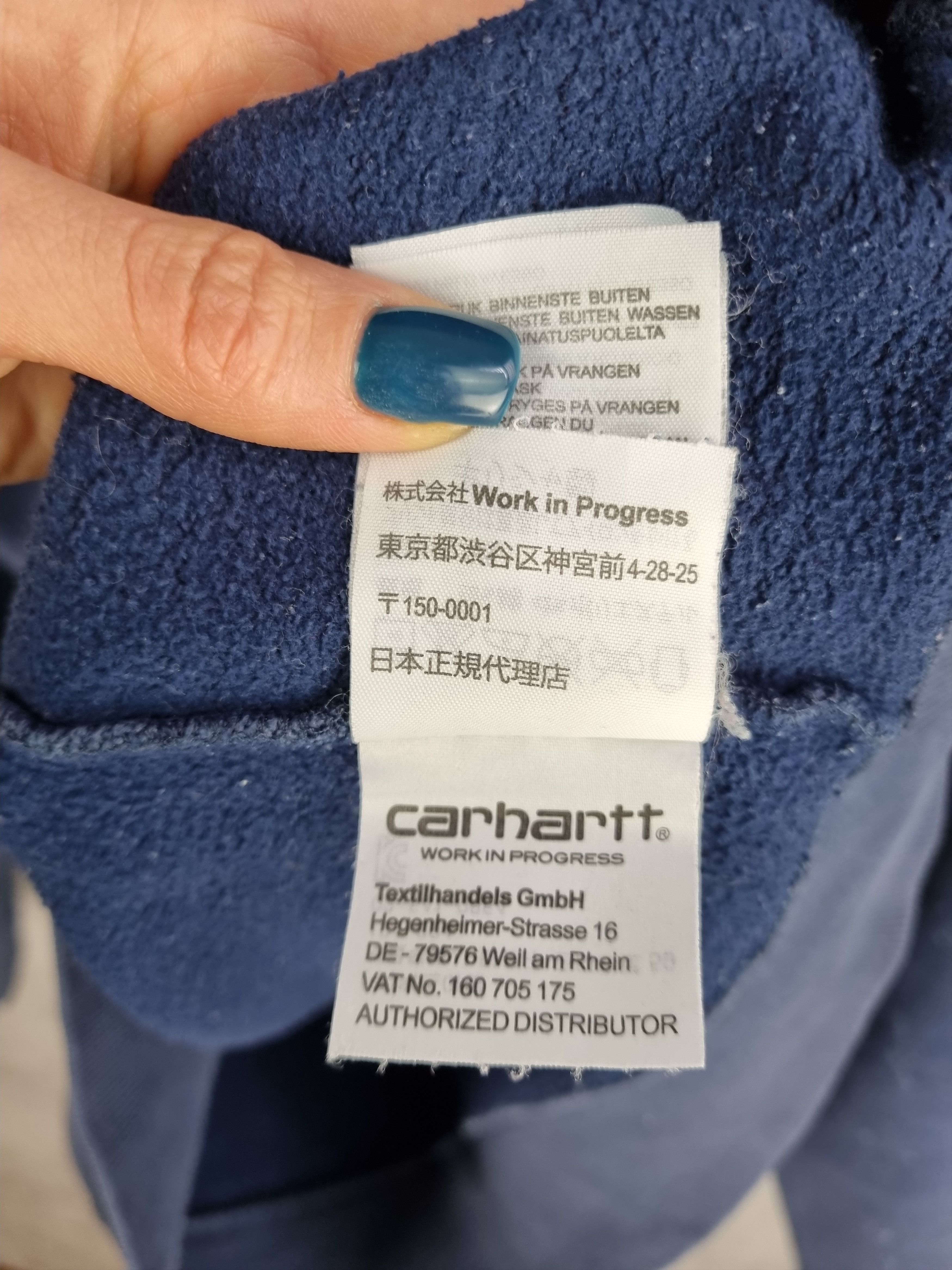 Carhartt 1 of 1 Rare Custom Painted CARHARTT crewneck Size US L / EU 52-54 / 3 - 10 Thumbnail