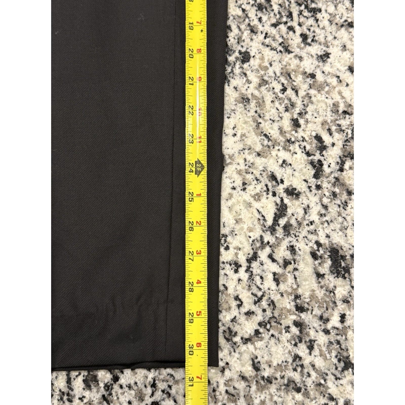 Canali VINTAGE Canali Men's Dress Pants Wool Solid Black Size 40 Classic Fit Italy 30.5in Size US 40 / EU 56 - 3 Thumbnail