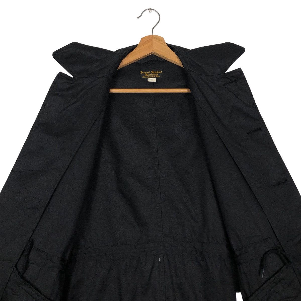 Issey Miyake 🔥Rich Black - Fly Coats Long Jacket Journal Standard Japan Size US M / EU 48-50 / 2 - 12 Thumbnail