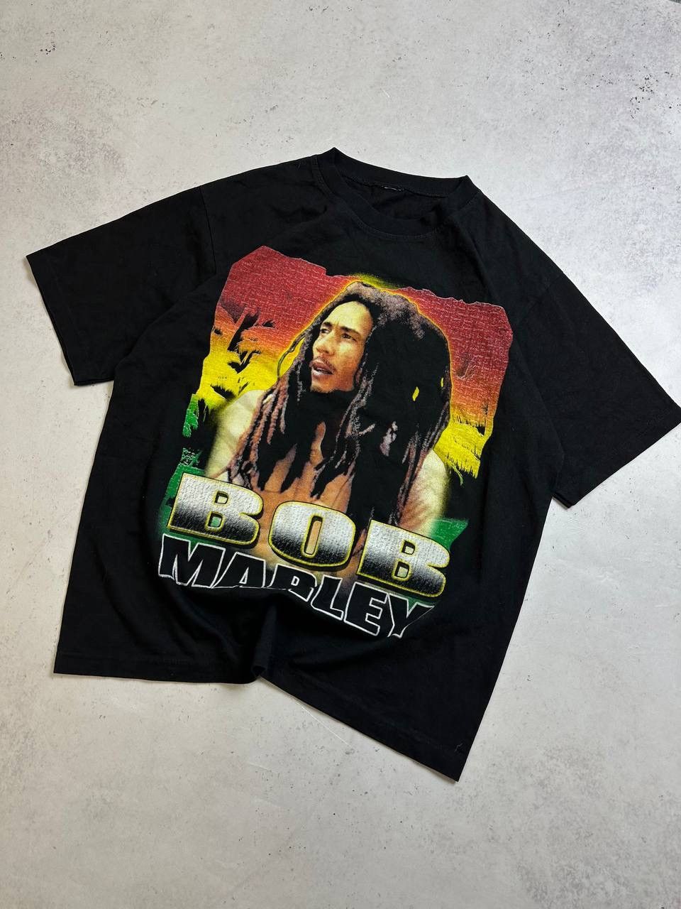 Bob Marley × Vintage Vintage Bob Marley Promo Double Side T-shirt L Size US L / EU 52-54 / 3 - 2 Thumbnail