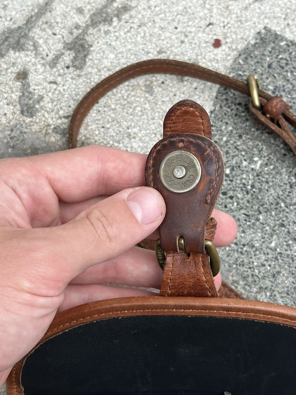 Timberland × Vintage Timberland Made In USA Vintage Classic Leather Mini Bag Size ONE SIZE - 6 Thumbnail