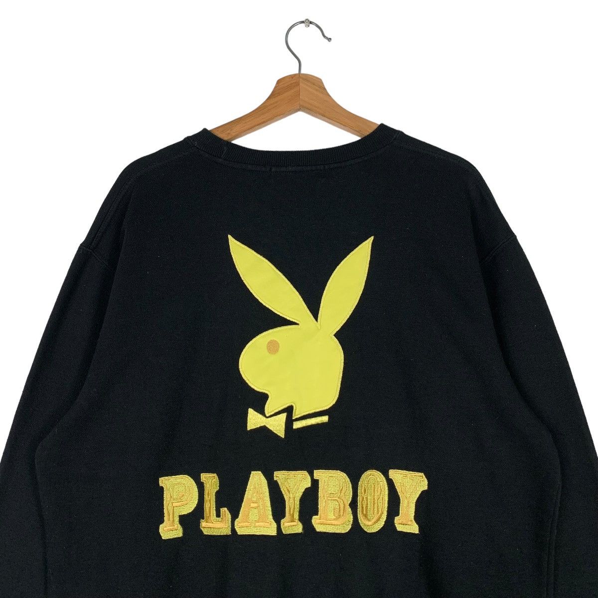 Playboy PLAYBOY Embroidery Big Logo Sweatshirts #0790-C36 Size US L / EU 52-54 / 3 - 2 Thumbnail