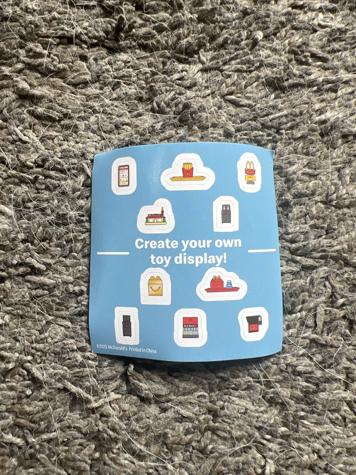 Hypebeast 2025 Lil McDonald’s Stickers Size ONE SIZE - 1 Thumbnail