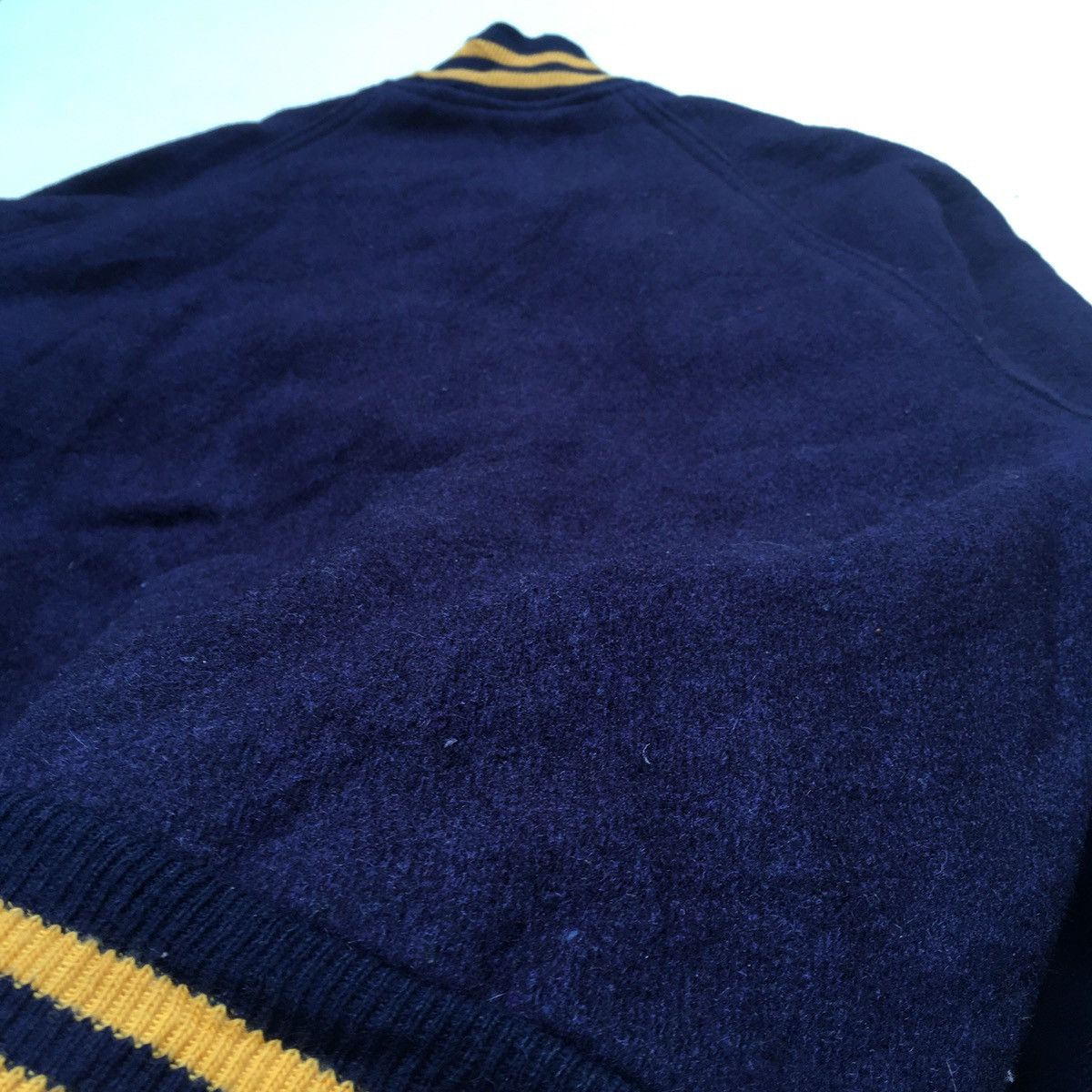 Vintage Vintage Michigan Wool Varsity Jacket Gem Sportswear Size US L / EU 52-54 / 3 - 23 Thumbnail
