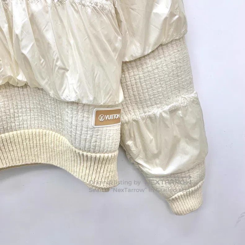 Louis Vuitton Louis Vuitton Beige Badge Wool Crew Neck Long Sleeve Sweat Size XS / US 0-2 / IT 36-38 - 4 Thumbnail