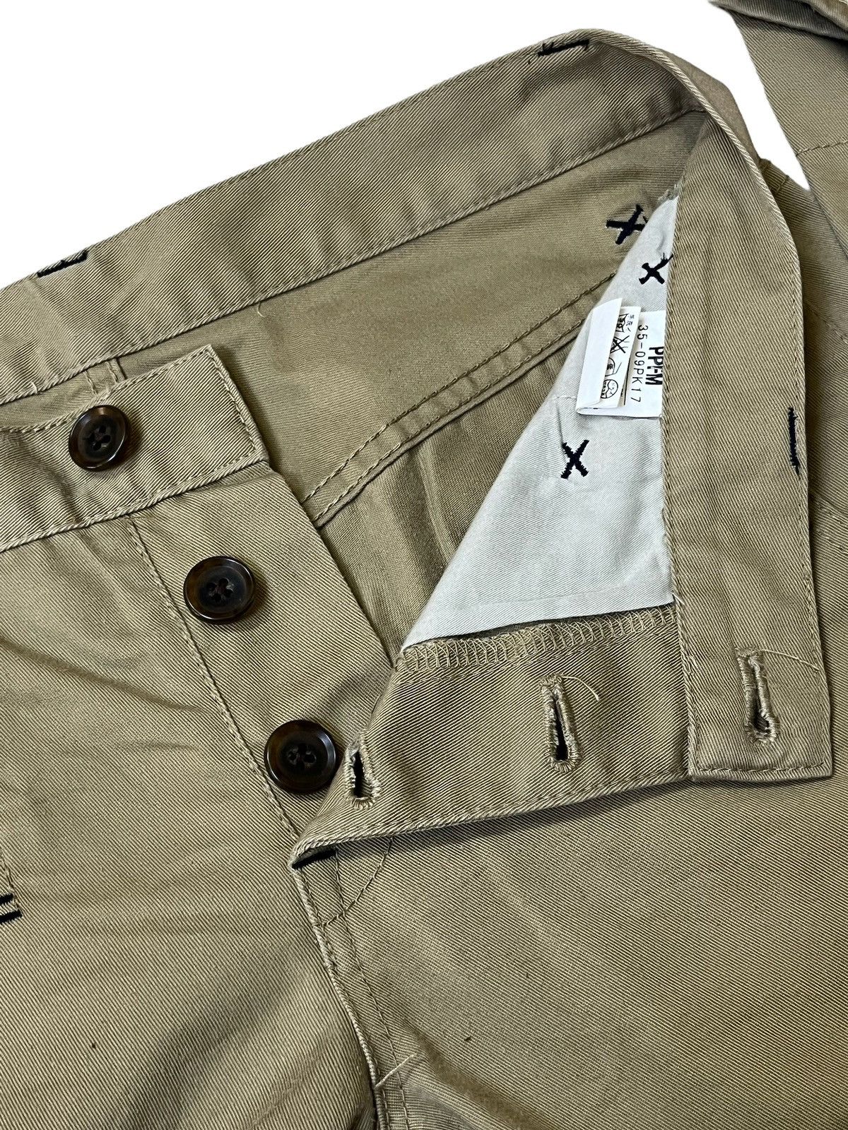 PPFM JAPANESE BRAND PPFM LOW RISE CHINOS PANT Size US 31 - 12 Thumbnail