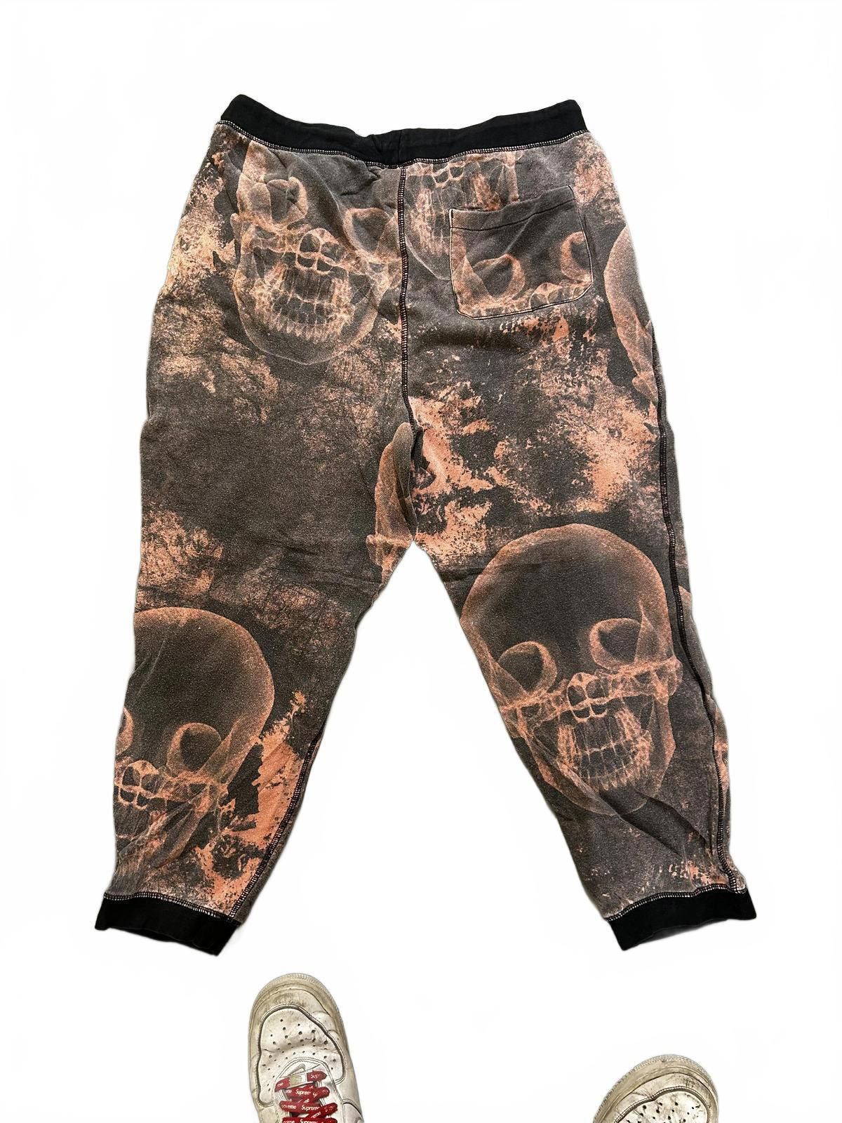 Designer Streetwear Skull Print Joggers Size US 34 / EU 50 - 4 Thumbnail