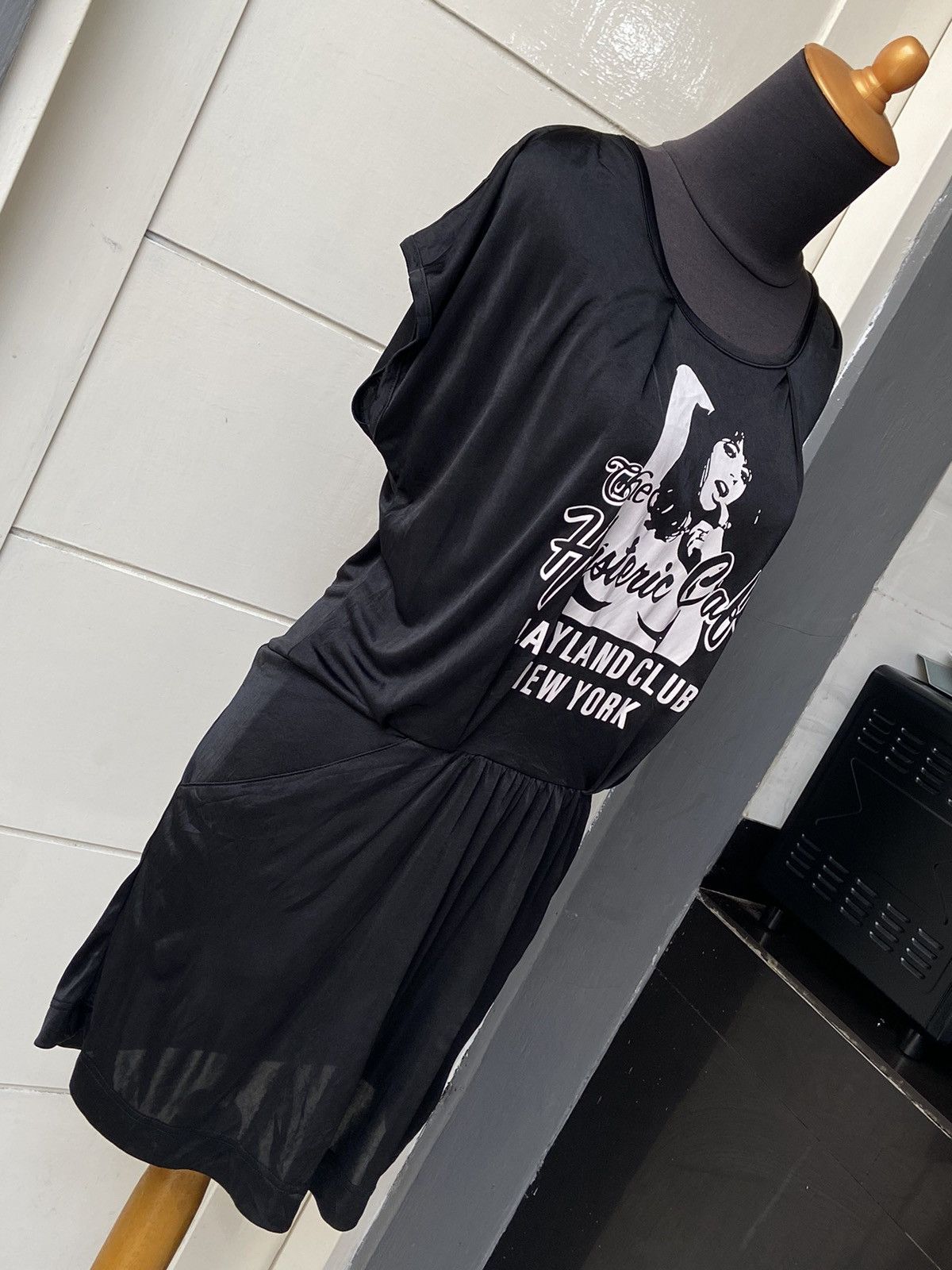Hysteric Glamour HYSTERIC GLAMOUR Black Printed Dress Size S / US 4 / IT 40 - 4 Thumbnail