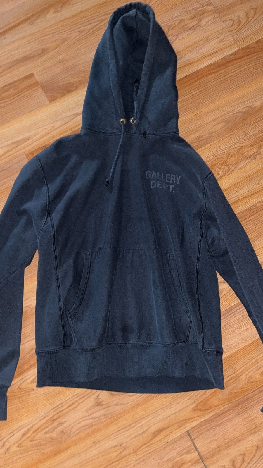 Gallery Dept. Gallery Dept. Faded Black Hoodie Plain Text Size US S / EU 44-46 / 1 - 4 Thumbnail