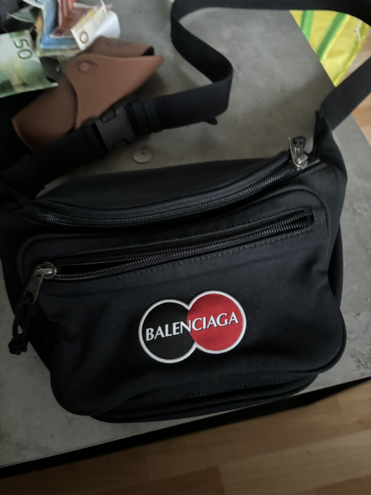Balenciaga Balenciaga Mastercard Bum bag Size ONE SIZE - 2 Thumbnail
