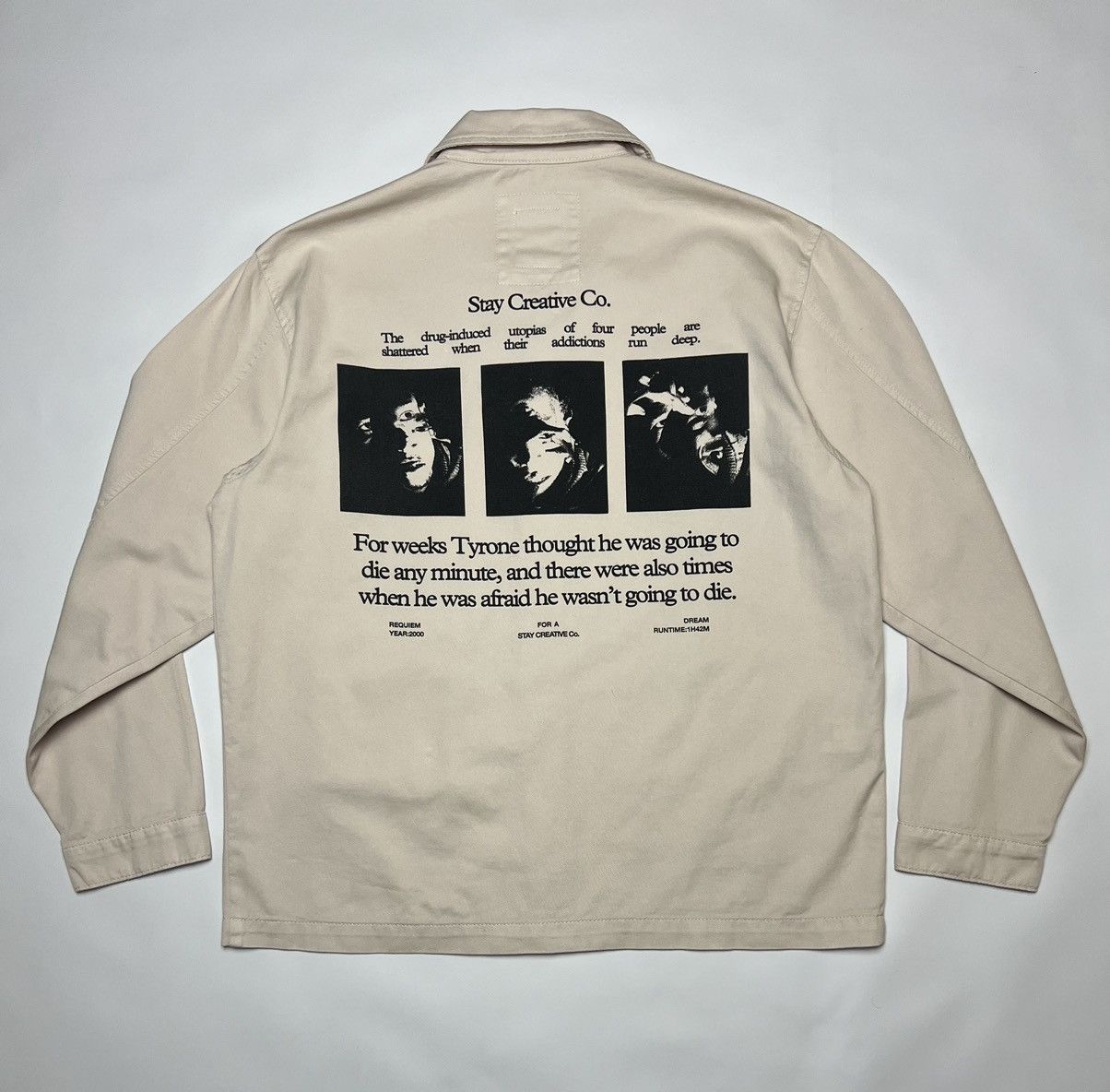 SCRT Stay Creative Co. Requiem film overshirt Size US M / EU 48-50 / 2 - 5 Thumbnail