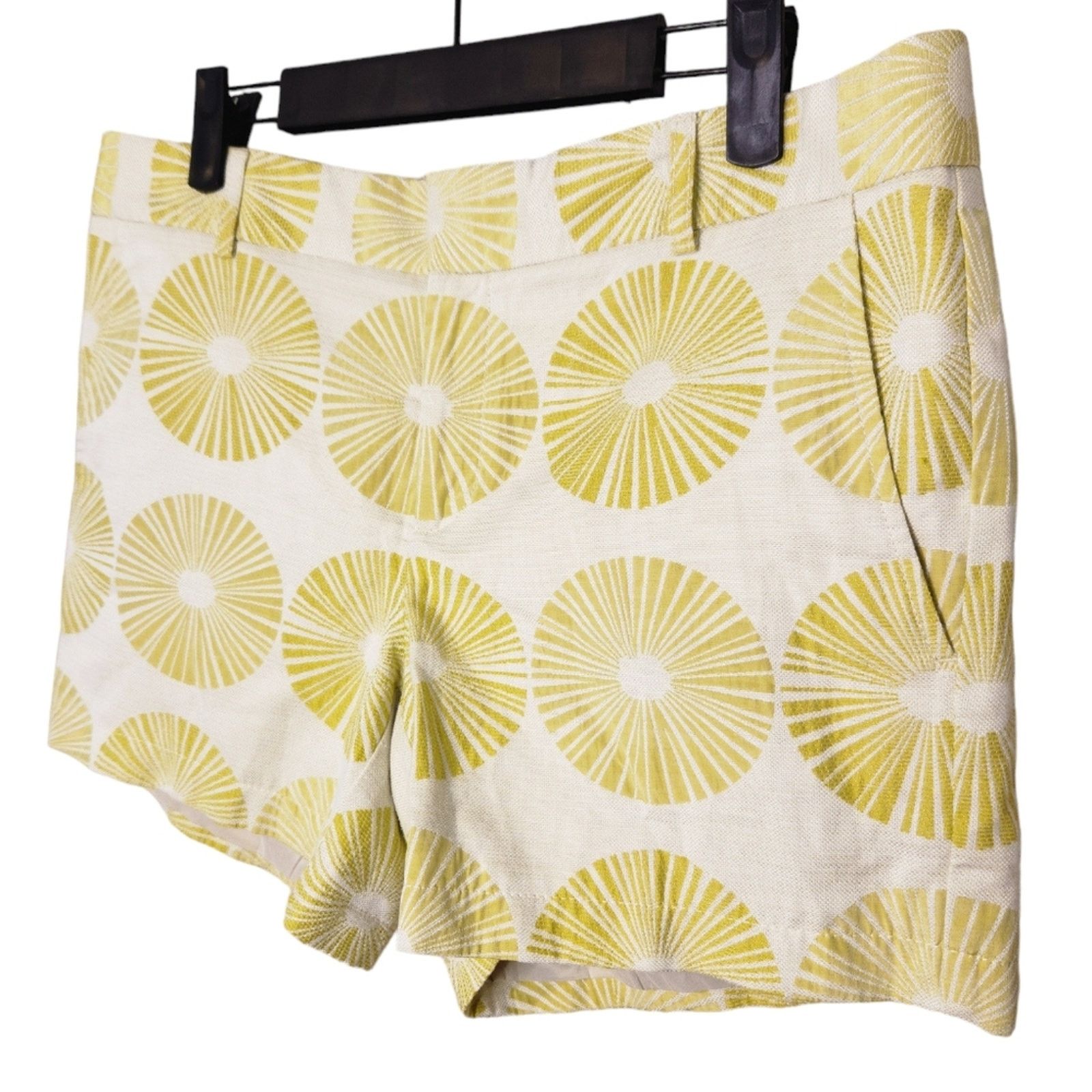 Banana Republic Banana Republic Starburst Tab waist lined shorts 8 Size 30" / US 8 / IT 44 - 1 Thumbnail