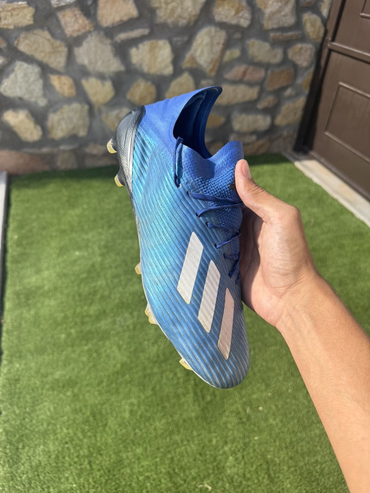 Adidas Blue Adidas X 19.1 soccer cleats Size US 10.5 / EU 43-44 - 8 Thumbnail