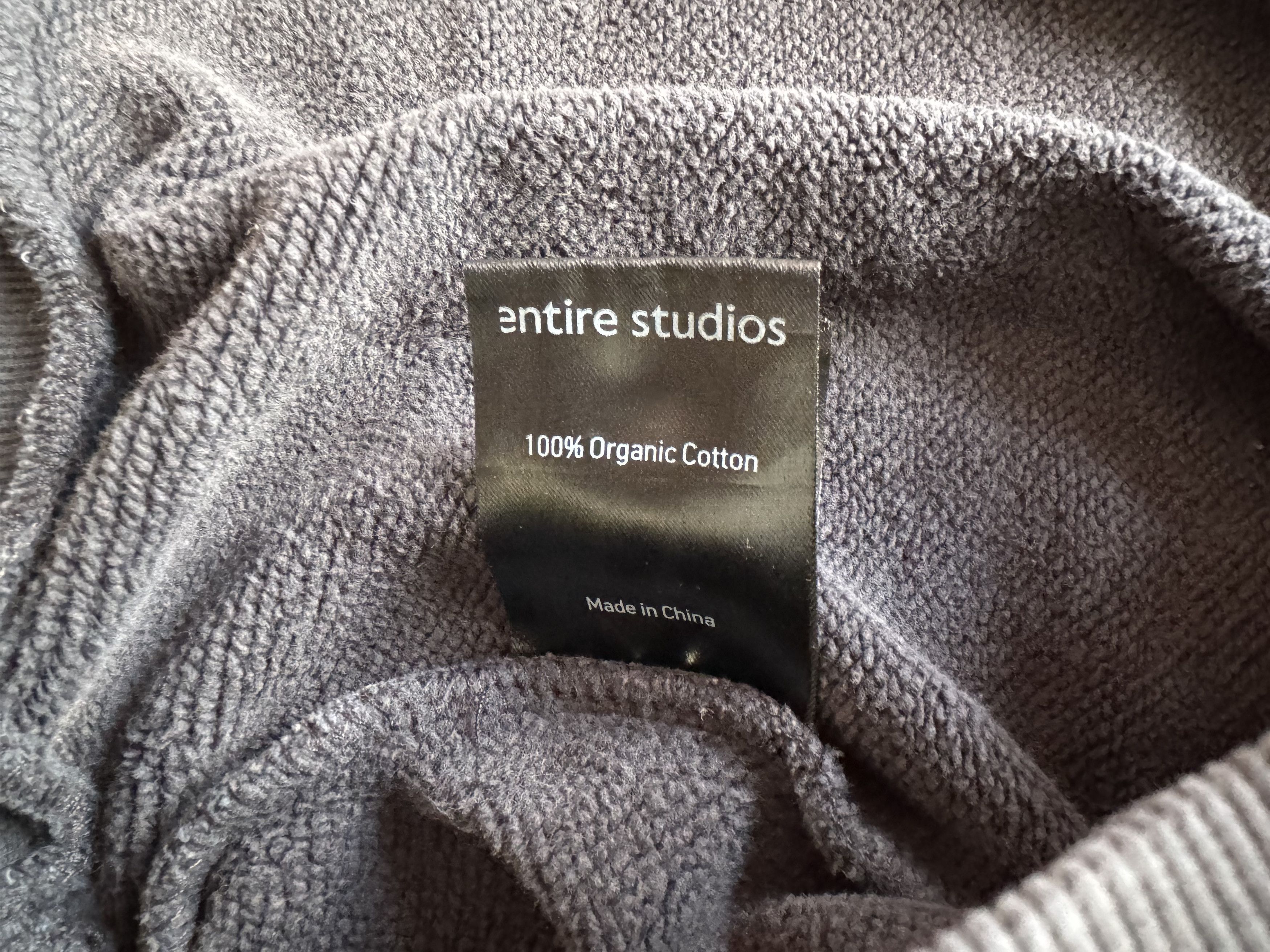 Entire Studios Entire Studios Boxy Organic Cotton Sweatshirt, Grey Size US L / EU 52-54 / 3 - 5 Thumbnail