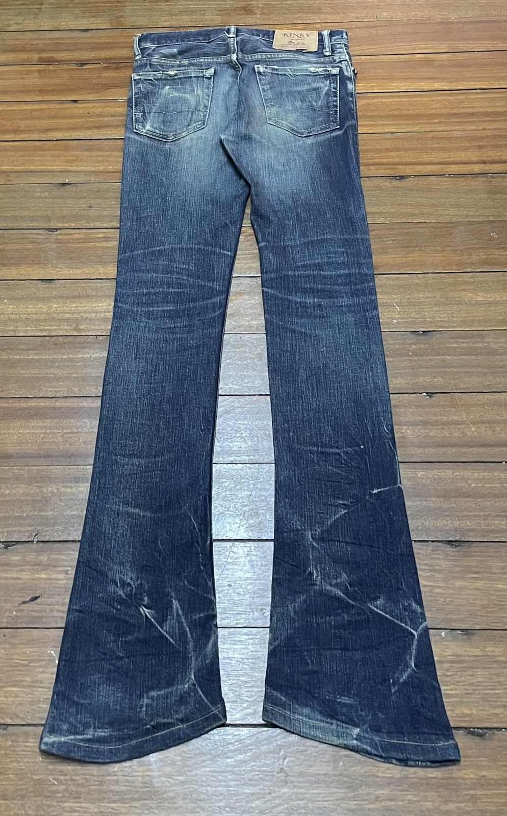Hysteric Glamour Very Rare Vintage Brand Hysteric Glamour Flared Jeans 1990s Size US 29 - 2 Thumbnail