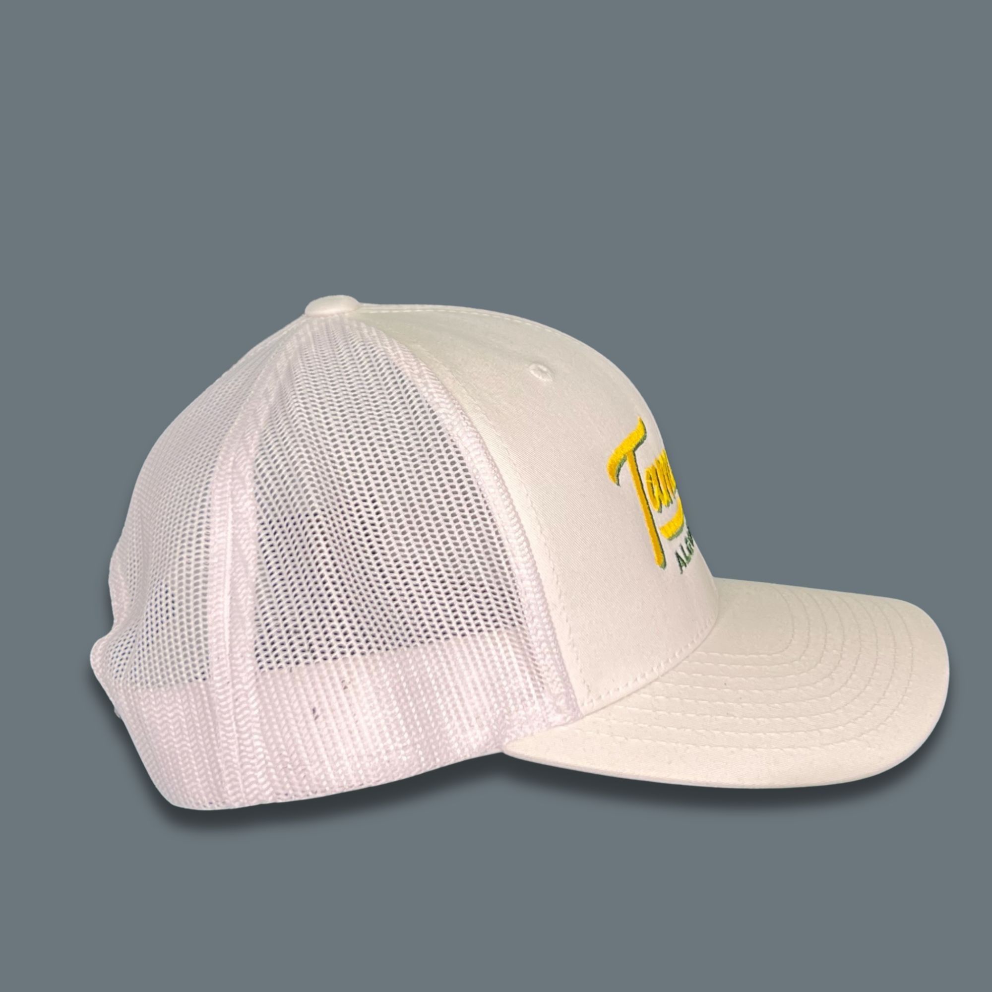 Other White Tamakwa Retro Trucker Hat With Mesh Back & Adjustable Size ONE SIZE - 3 Thumbnail