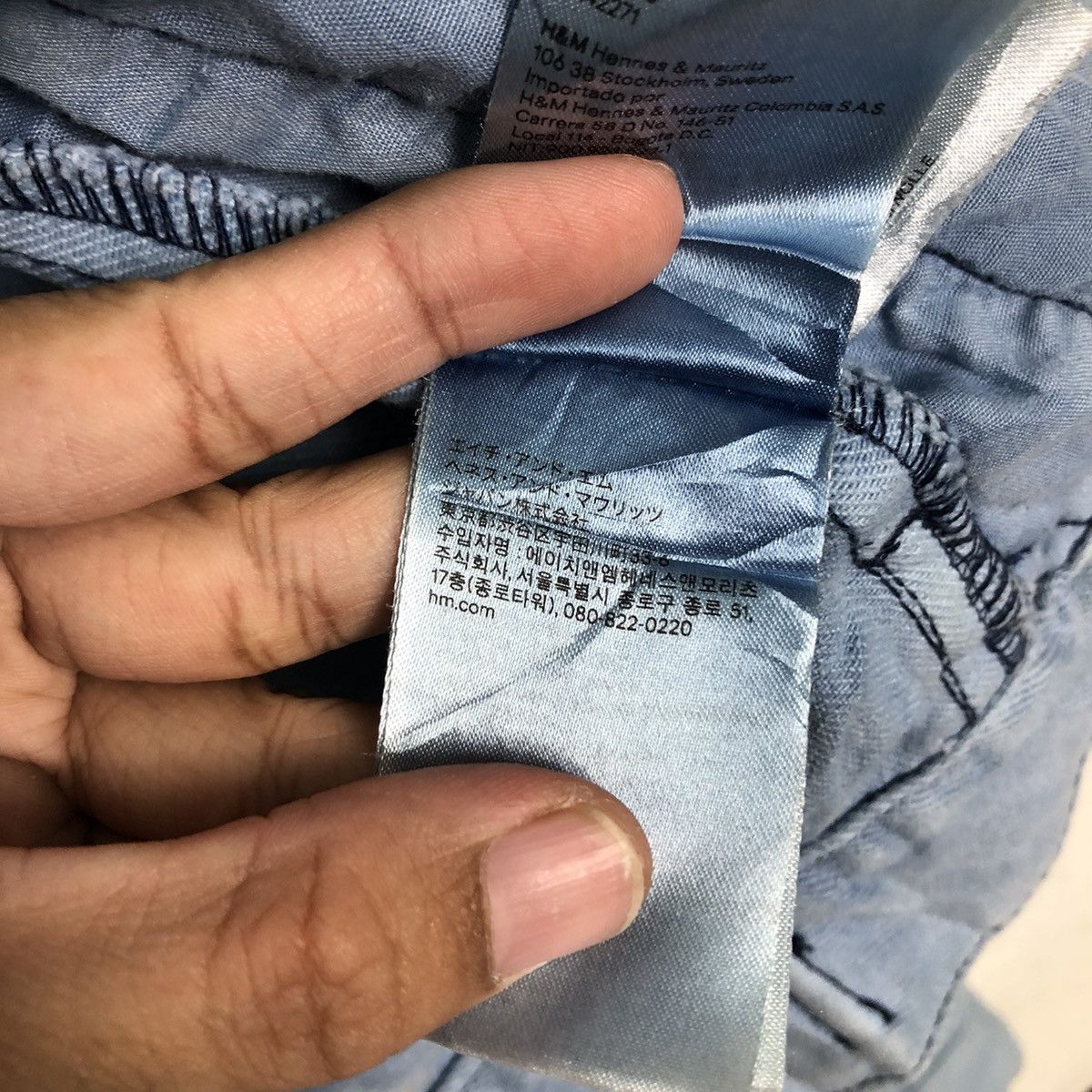 Japanese Brand × Vintage 📌Vintage Trucker Denim Jacket H&M Biker Issey Miyake Size US M / EU 48-50 / 2 - 23 Thumbnail