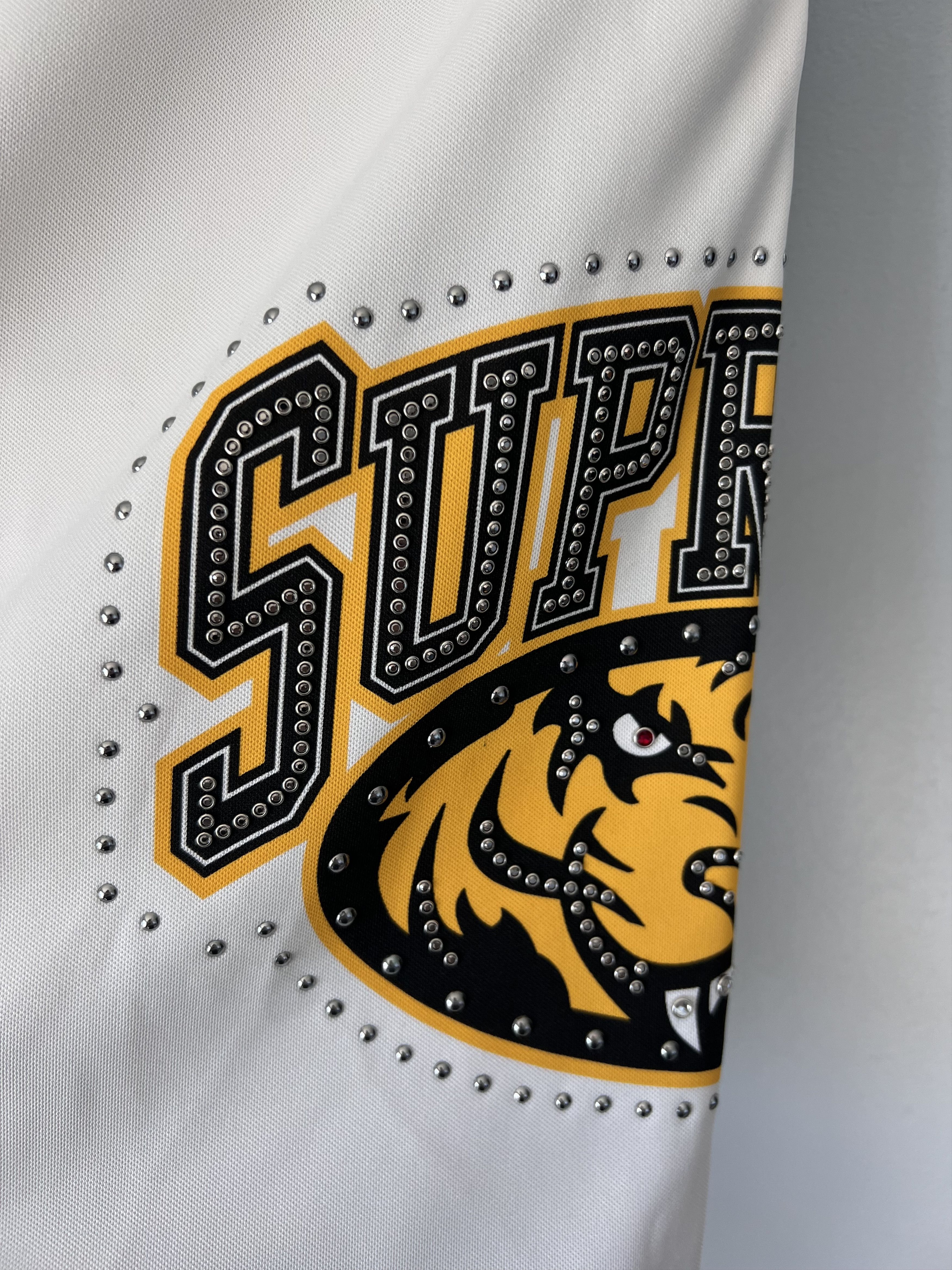 Supreme Supreme Studded Basketball Shorts in White Size US 32 / EU 48 - 6 Thumbnail