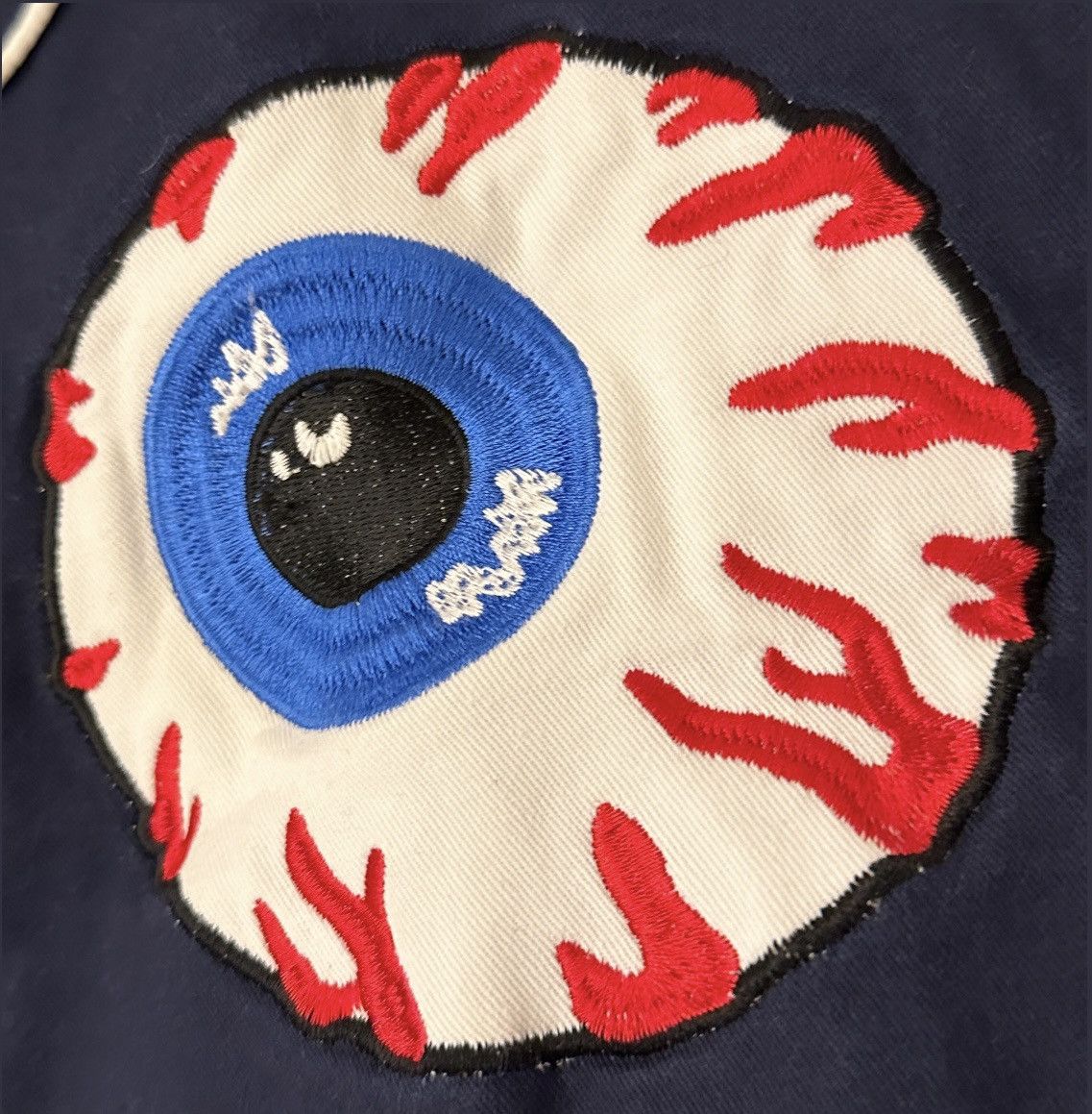Mishka Mishka NYC Varsity Keep Watch Baseball Jersey | Navy XL Size US XL / EU 56 / 4 - 6 Thumbnail