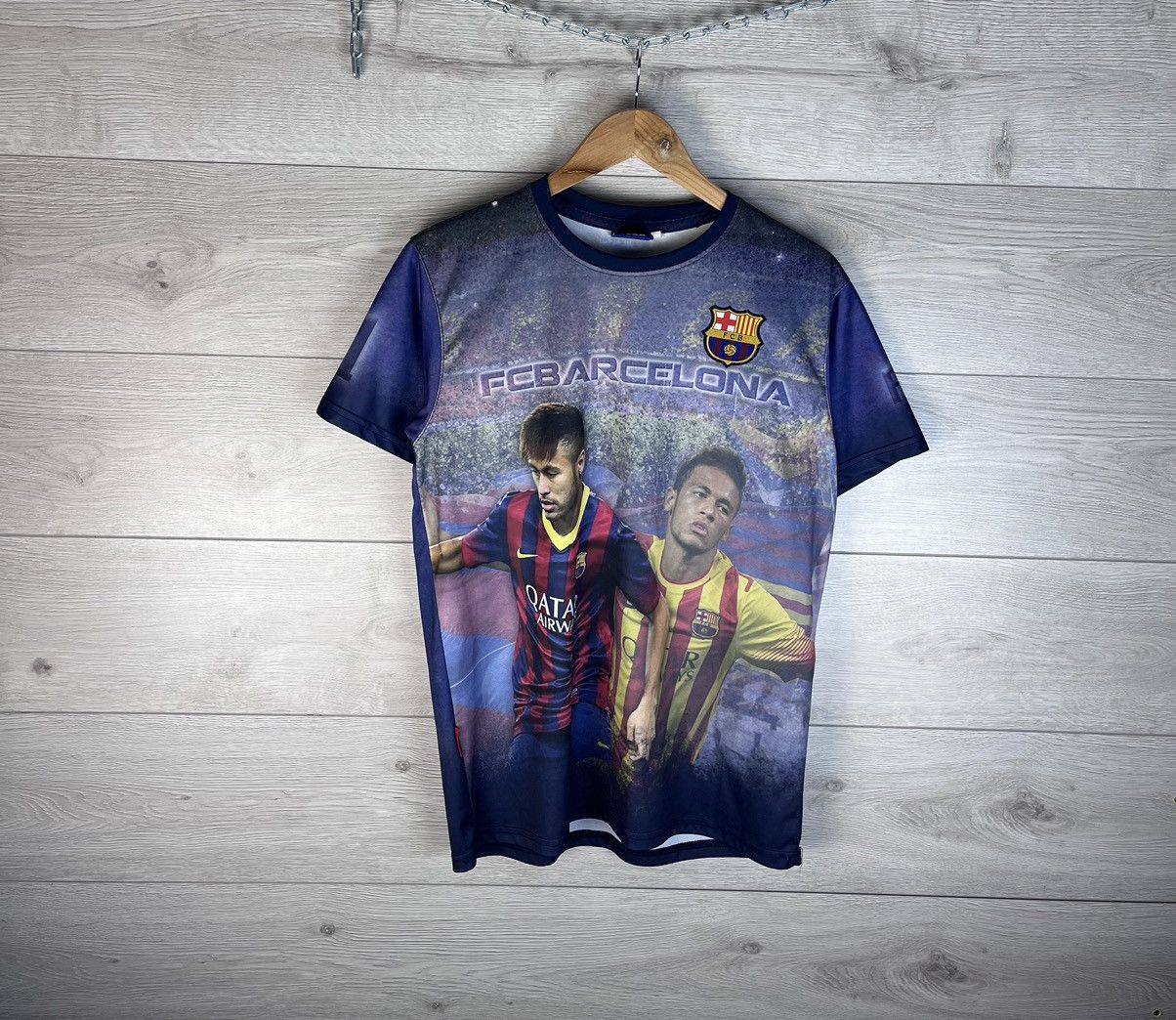 Other Men’s football t-shirt merch Fc Barcelona Neymar #11 size M Size US M / EU 48-50 / 2 - 1 Thumbnail