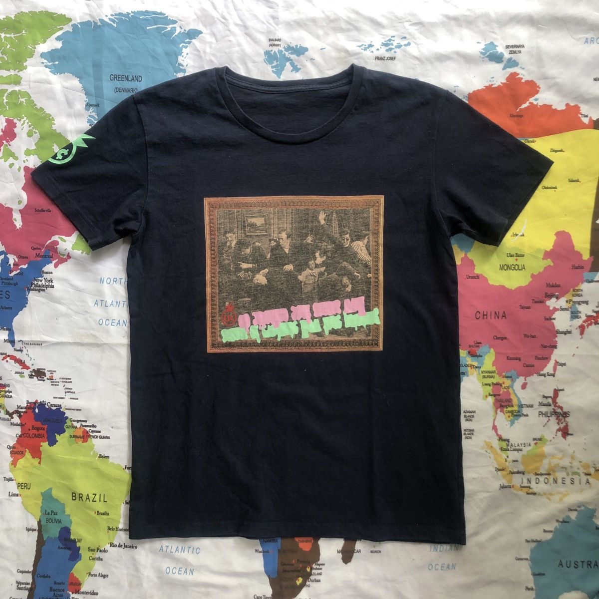 Japanese Brand U.C Keep On Rock And Roll Tee Shirt Japanese Brand Size US M / EU 48-50 / 2 - 1 Thumbnail