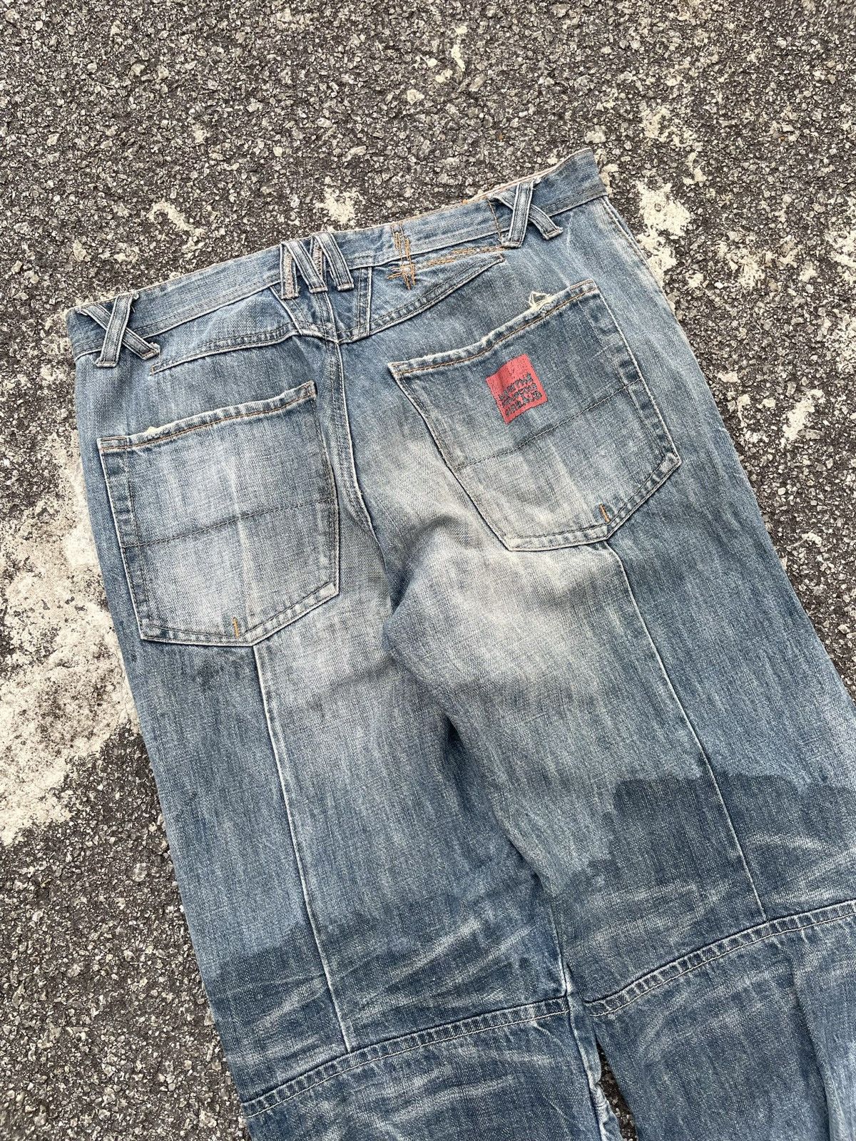 Marithe + Francois Girbaud Vintage Marithe Francois Girbaud Distressed Denim Size US 34 / EU 50 - 9 Thumbnail