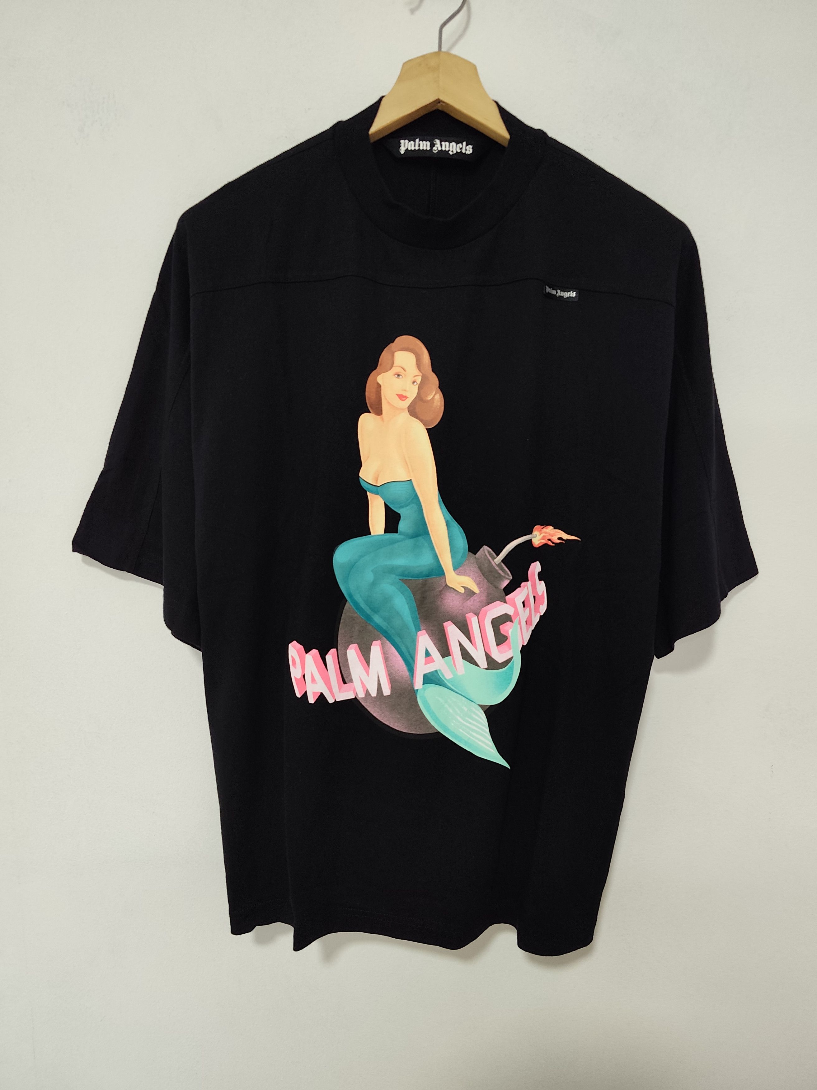 Palm Angels Palm Angels "Mermaid Logo" Size US S / EU 44-46 / 1 - 1 Thumbnail