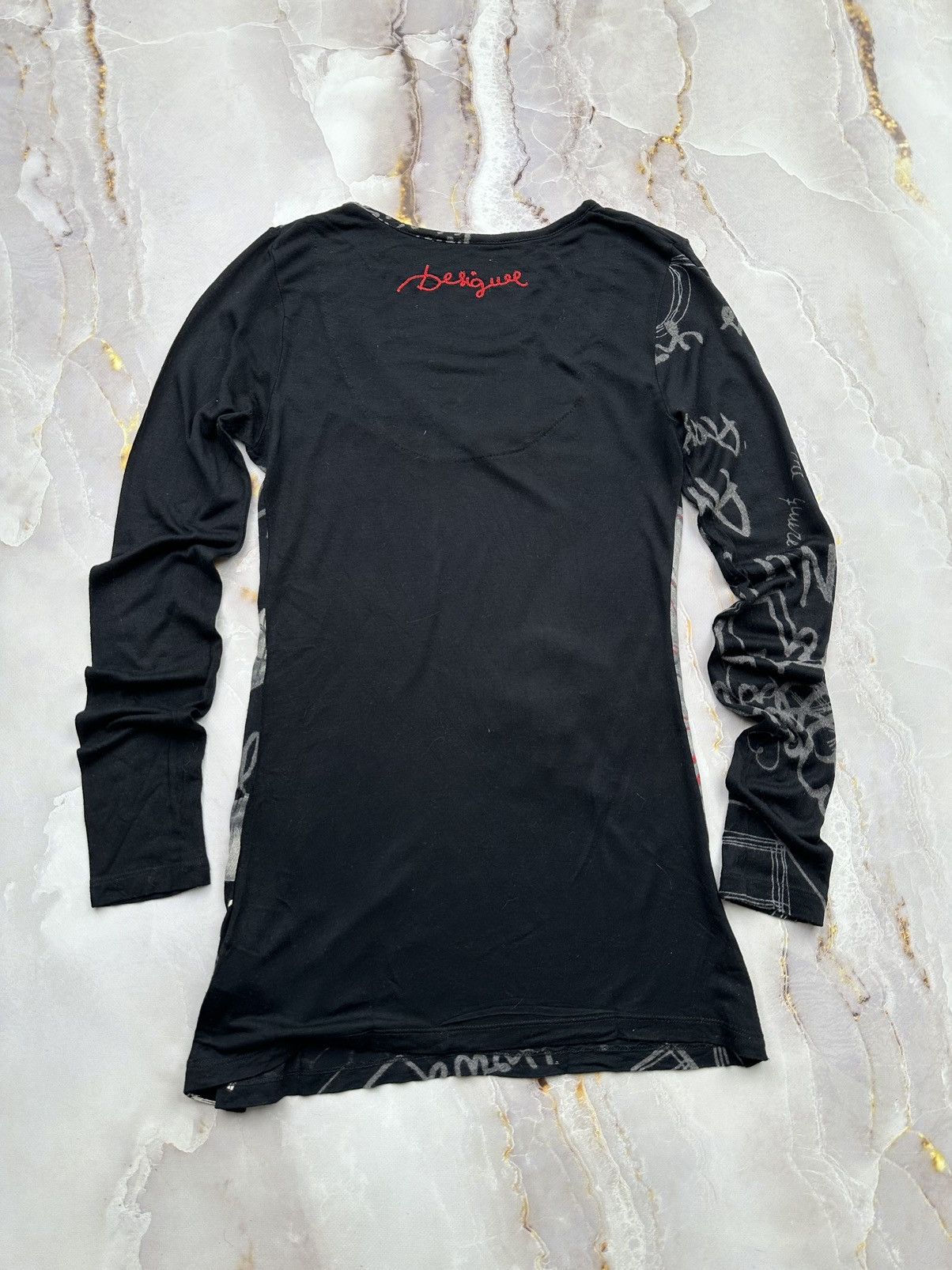Desigual Desigual Printed Long Sleeve Size XS / US 0-2 / IT 36-38 - 7 Thumbnail