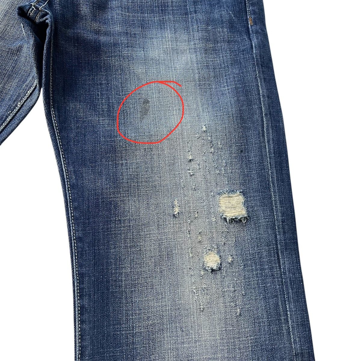 Other Private Stock OPS Jeans Men’s 32x32 Rare Distressed Denim Size US 32 / EU 48 - 13 Thumbnail