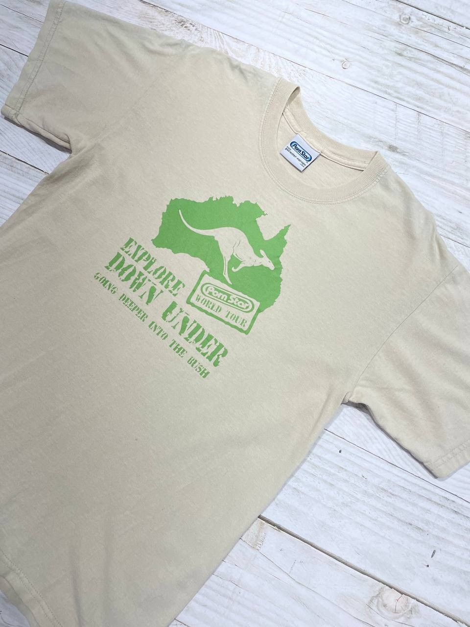 Vintage Porn Star World Tour Australian T-Shirt