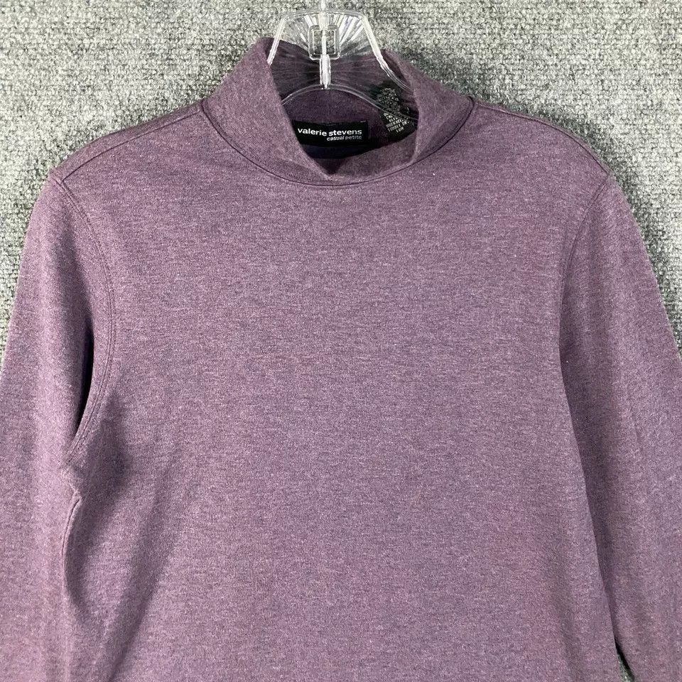 Other Valerie Stevens Long Sleeve Top Casual Petite Women's Large Size L / US 10 / IT 46 - 2 Thumbnail