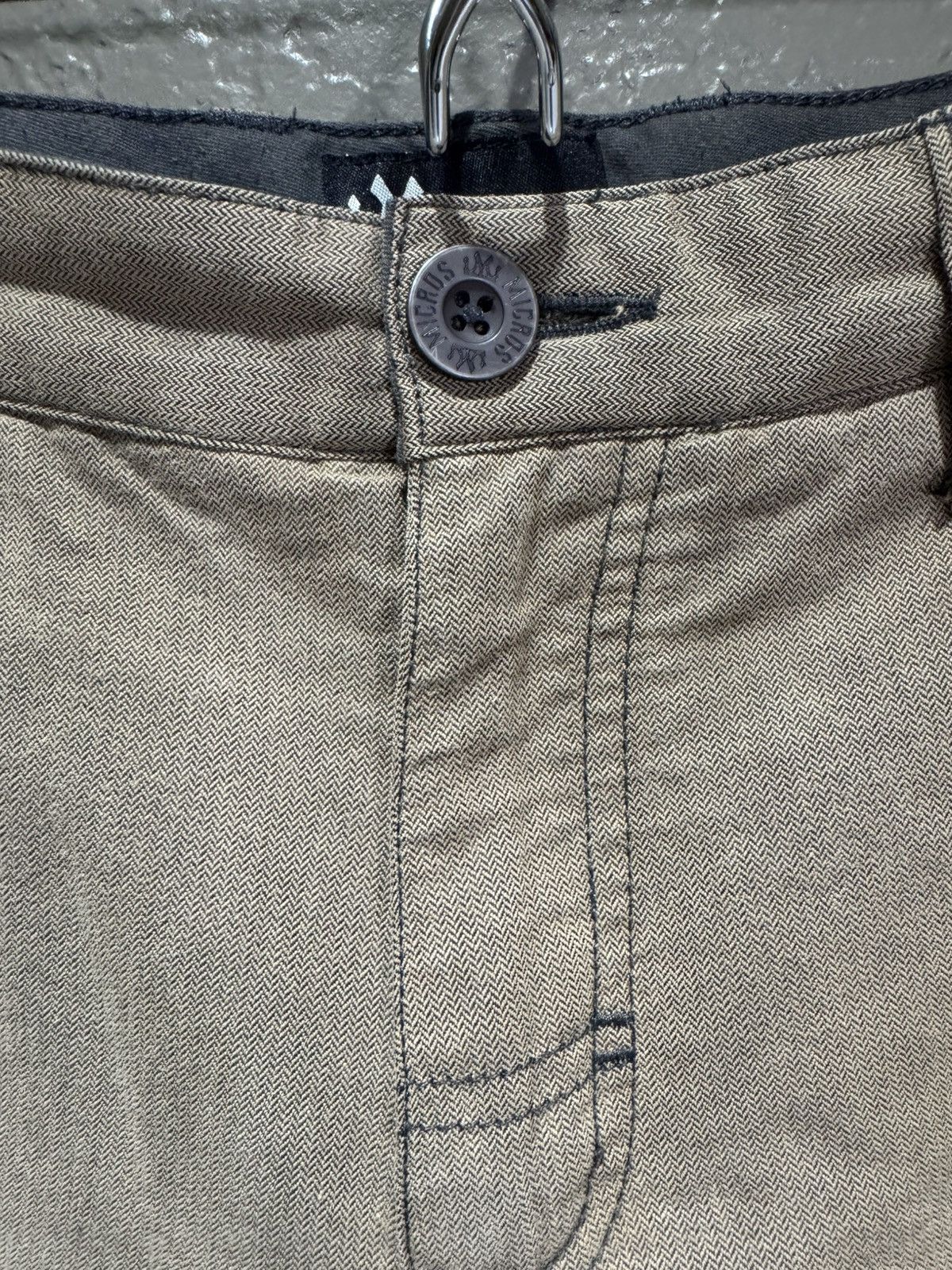 Other Beige Micros 2000s Y2k Shorts Zipper Pocket Size US 30 / EU 46 - 3 Thumbnail