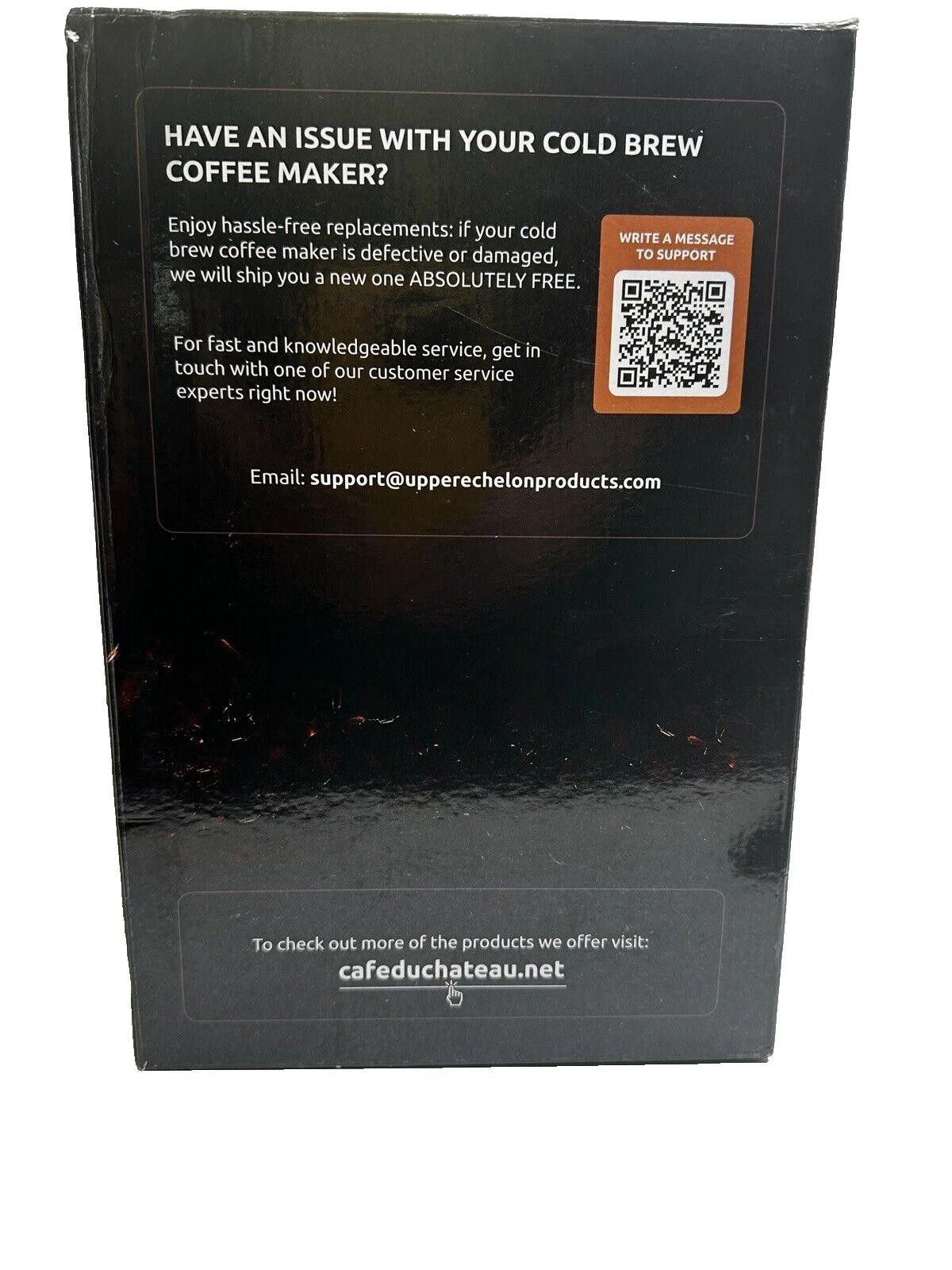 Other Cold Brew Coffee Maker Cafe du Chateau 34 oz Capacity Size ONE SIZE - 5 Thumbnail
